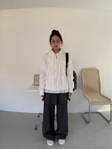 Pisont Dot Layered Skirt Pants