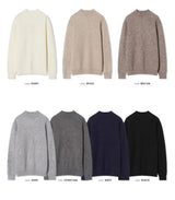 LMN Niel PBT Hatzi Half-turtleneck Knitwear (7 colors)_new