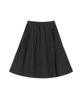 Balloon Midi Skirt (CHARCOAL)