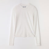 アリュールレーベルTシャツ ホワイト
