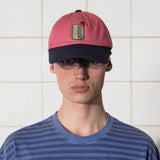 U LOGO TWO-TONE CAP / PINK
