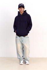 Key's Appliquer Felt Cap (Navy)