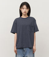 Nice Striped Pocket Top
