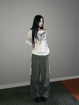 draw string printing top(2 color) 