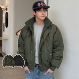 Snap Crop Aviator Jumper