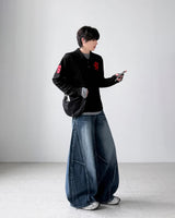Suare Balloon Wide Denim