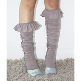 Frill long socks