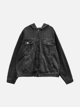 アイン トラッカー デニム フーデッド ジャケット 2C