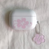 [MADE] ブルームAirPodsケース (white)