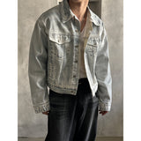 [PROMOTION] Washing denim trucker jacket (4color)