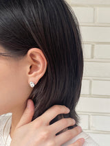 EGG STONE EARRING