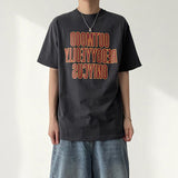 Outlettering boxy fit short sleeve T-shirt 