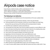 oab マッシュルーム Airpodsケース (red)