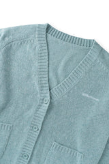 Nuts v-neck cardigan_skyblue