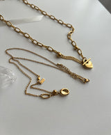 coii Round Coin Ball Layered Ruffle Bold Long Short Necklace