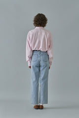 Oxford logo shirt_pink