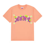 マルチフラワーズTシャツ コーラル