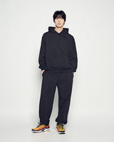 25FW DOUBLE LINE HOODIE BLACK