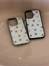 loveberry glass bumper case (pink)