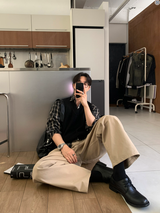  First Overfit V-Neck Knit Vest