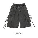 サイドロープピッグバミューダカーゴパンツ