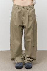 Cov Curved Washed Pants