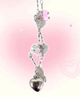 REBEL HEART Bead Necklace