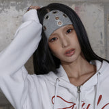 FF アイレットヘアバンド (グレー) F25ZE034