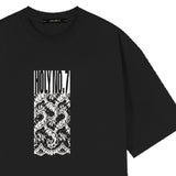 ホーリーレース オーバーフィット 半袖Tシャツ_BLACK