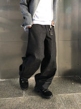 Onz Non-Fade Striped Denim Pants