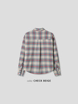 Louis Tartan Collar Check Shirt (1 color)