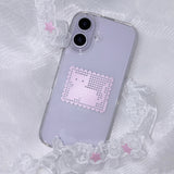 【MADE】 Meow case - Pink