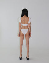 Angel Puff Short-Sleeved Bikini