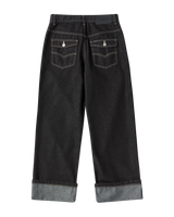 25FW ROLL UP DENIM PANTS
