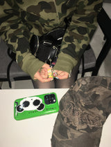 Green Lucky Case & Panda Tok Set
