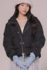 LIGHT DOWN PADDING JUMPER (Black)