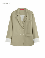 Daniel Double Burton Blazer Jacket 3 Colors