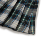 WIDE CHECKERED SKIRT