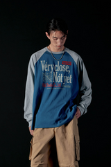 Very Close Raglan Over Fit Long Sleeve