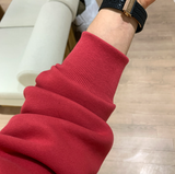 レートベタダブルミドルフィンガーハッポオーバーフィットスウェットシャツ