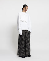 MAZE OVERSIZE TEES - WHITE
