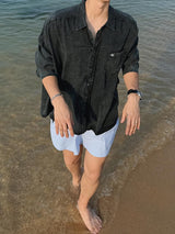 ASCLO All Day Stripe Short Pants (5color)