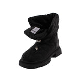  Hi Diamond Quilted Padded Boots _B5559