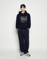 25FW シティビューフーディー ブラック