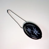 BORN IN CODE Starfish Coin Wallet Keyring (Black)