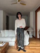 Robben Mohair Deki V-neck Knit