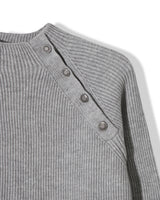 Nell Line Neck Button Knit