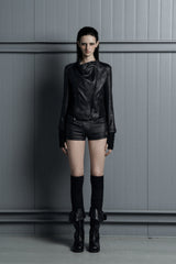automatic biker jacket