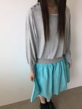 Pale Bloom Midi Skirt (3color)