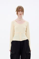NEBULA LONG SLEEVE / YELLOW